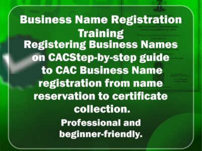 BUSINESS NAME REGISTRATION